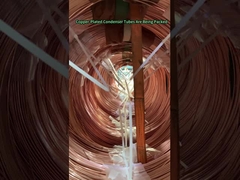 ท่อ คอนเดนเซนเซอร์ ที่ ปกทองแดง ถูก เติม